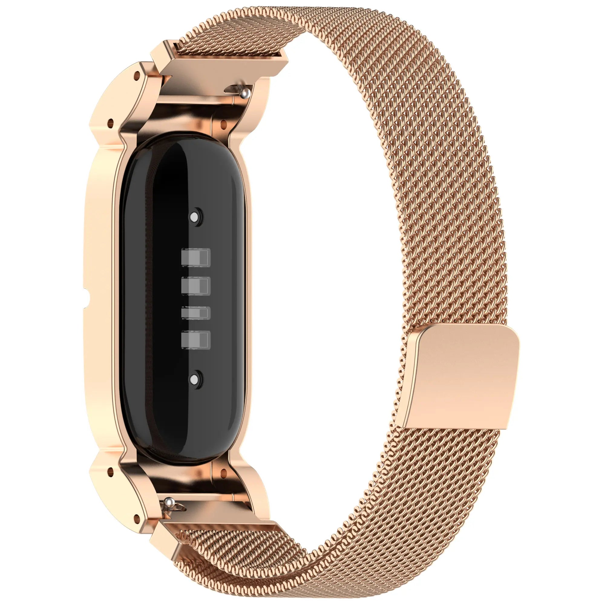 Bracelet milanais Fitbit Air (or rose)