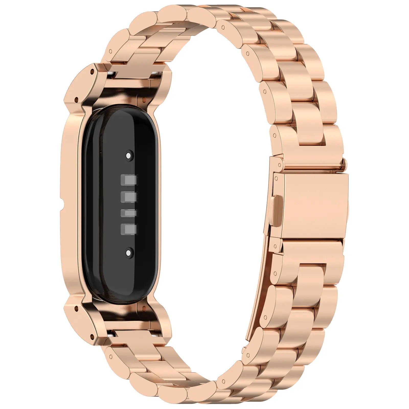 Bracelet acier Fitbit Air (or rose)