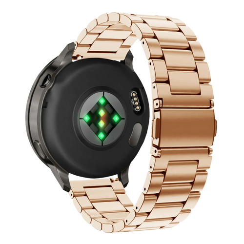 Bandz Bracelet acier 'Classic' Garmin Venu 3s (rose or)