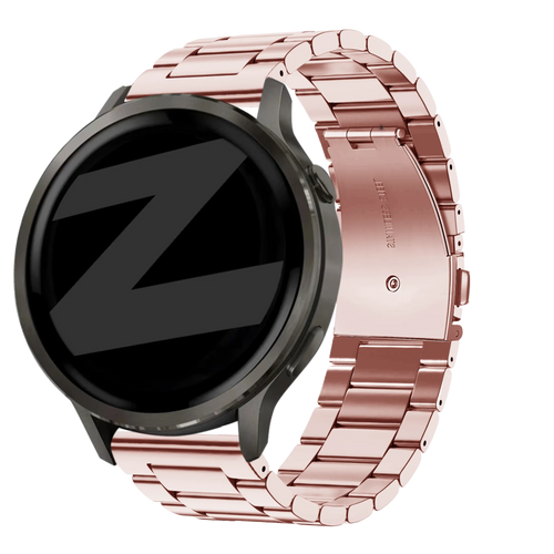 Bandz Bracelet acier 'Classic' Garmin Forerunner 170 (rose)