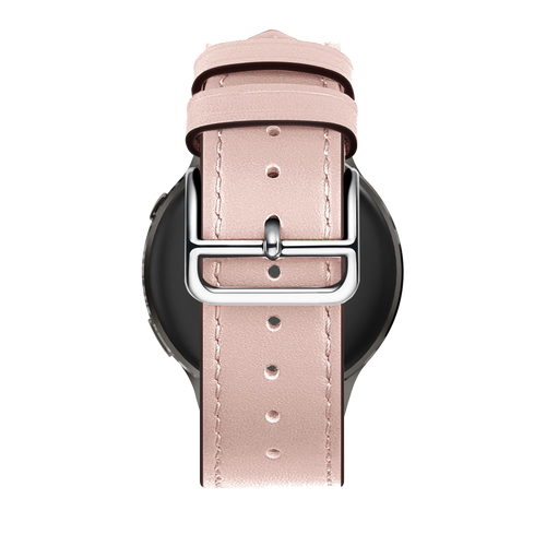 Bandz Bracelet cuir 'Deluxe' Garmin Venu 4 - 41mm (rose)