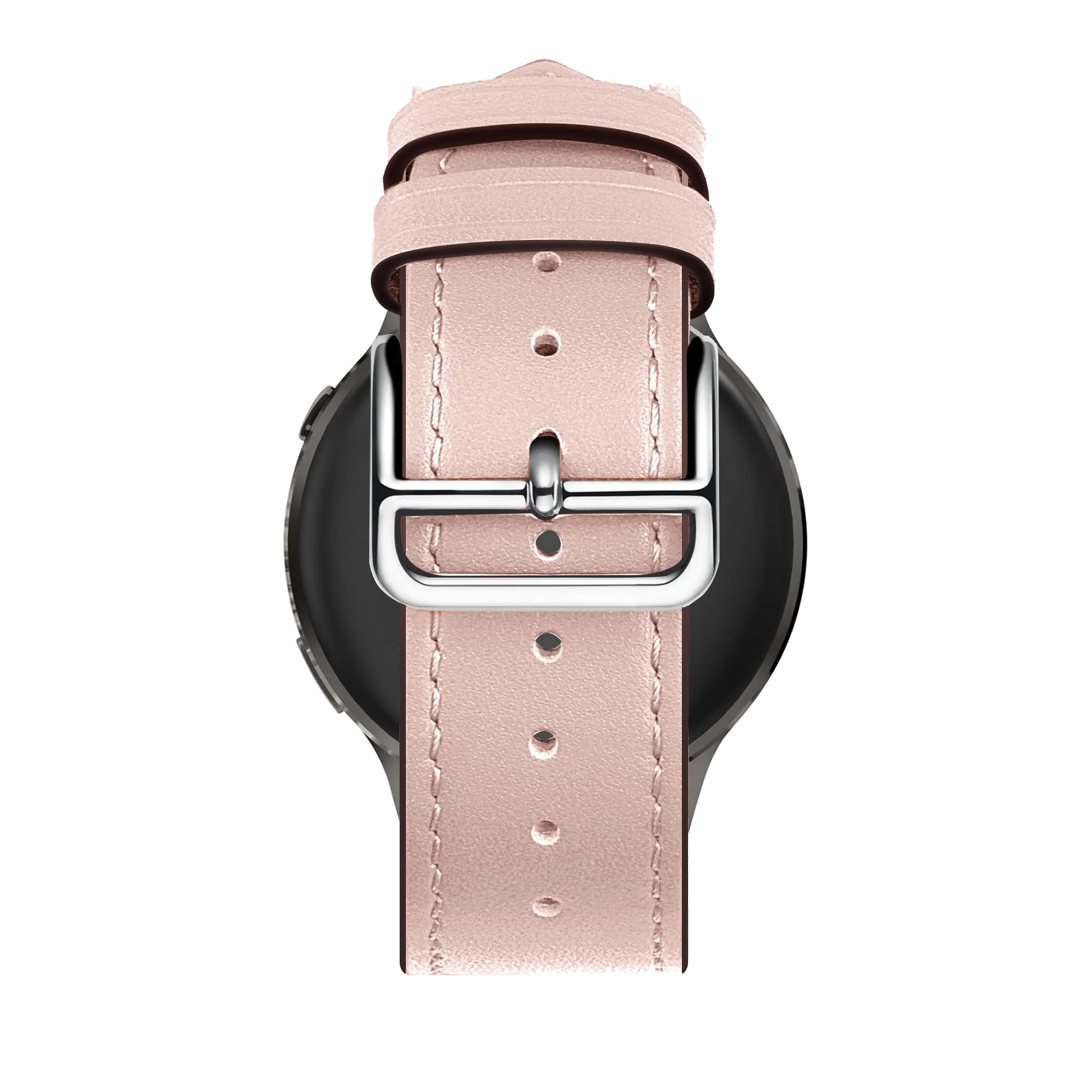 Bandz Bracelet cuir 'Deluxe' Garmin Forerunner 255s (rose)