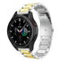 Bracelet acier Samsung Galaxy Watch 4 Classic 46mm (argent/or)