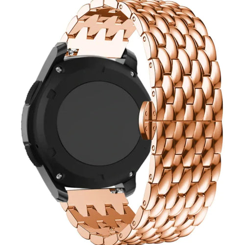 Oppo Watch X Dragon Steel Strap (Rose Gold)