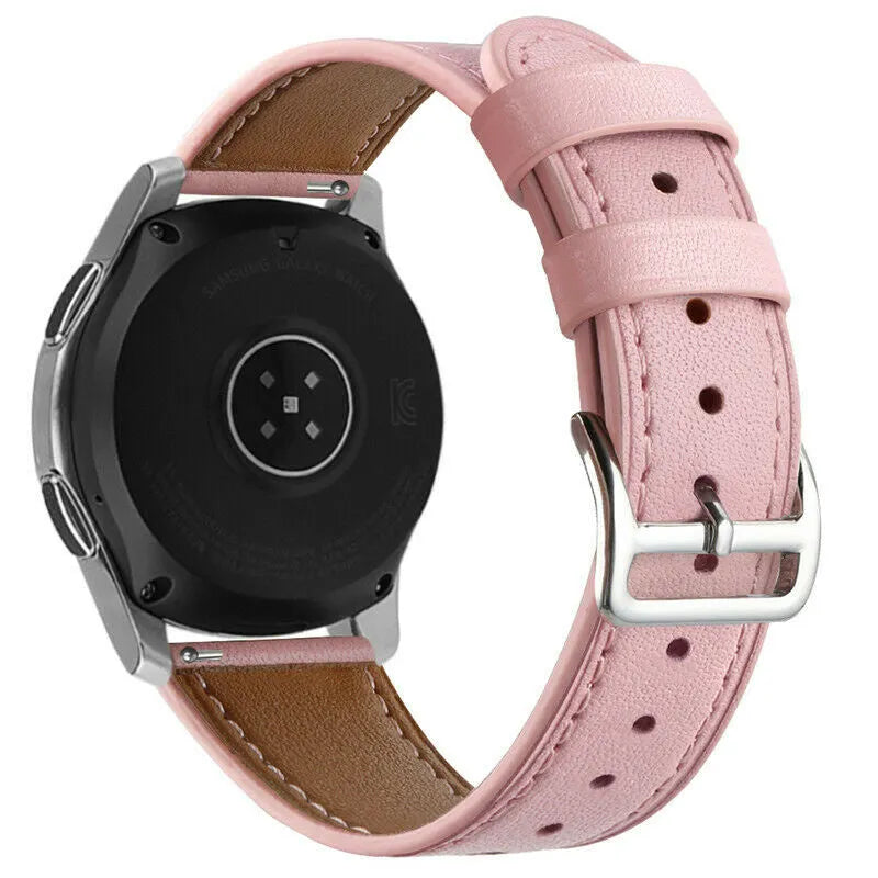 Bracelet cuir moderne Coros Pace 3 (rose)