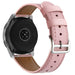 Bracelet montre cuir moderne 22mm - universal (rose)