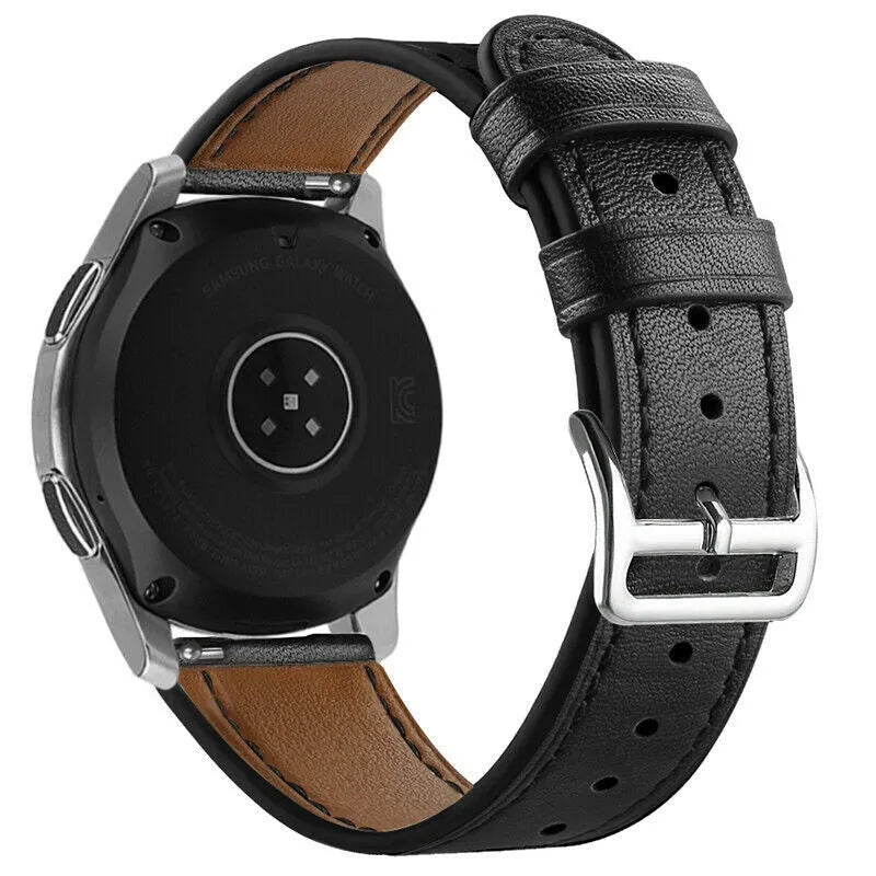 Bracelet cuir moderne Coros Apex 46mm (noir)