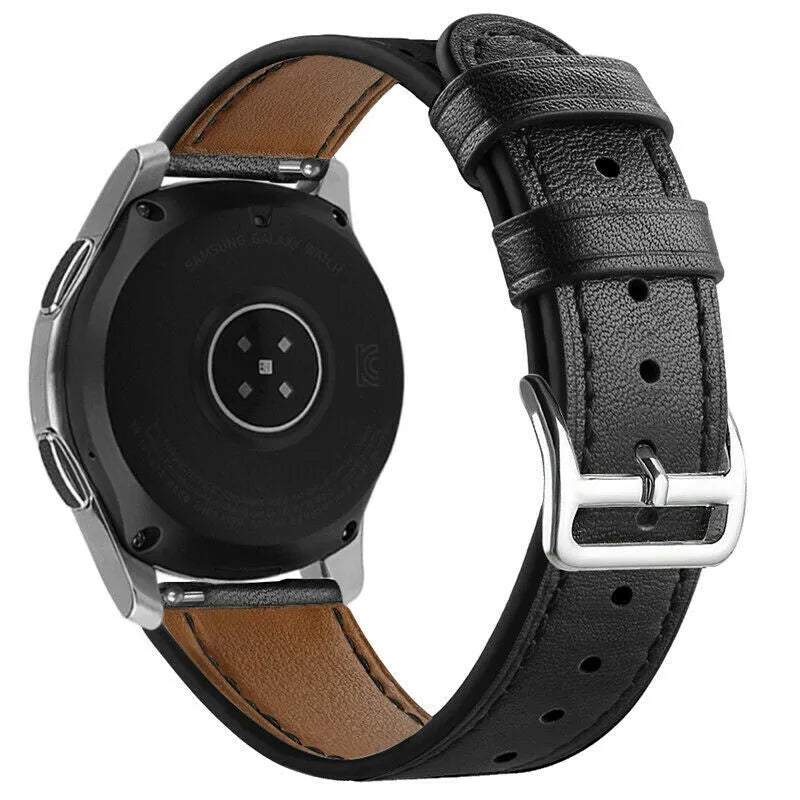 Bracelet cuir moderne Coros Apex 2 (noir)