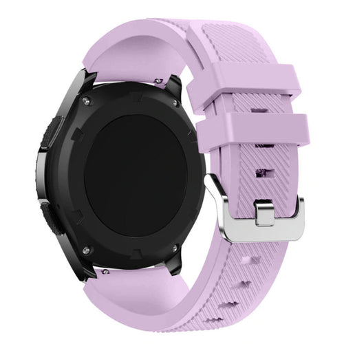 Bracelet silicone sergé Amazfit Cheetah (Pro) (lila)