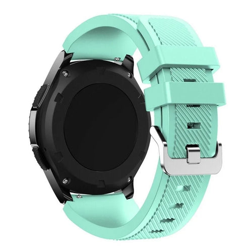 Bracelet silicone sergé Coros Pace 2 (aqua)