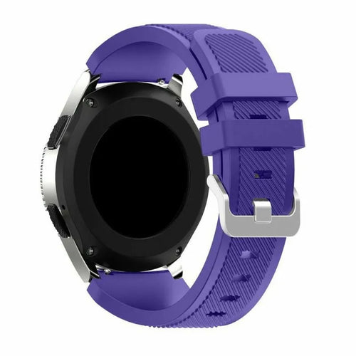 Bracelet silicone sergé Coros Apex 42mm (violet)