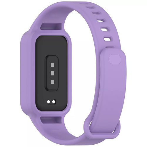 Bracelet silicone Xiaomi Smart Band 9 Active (violet clair)