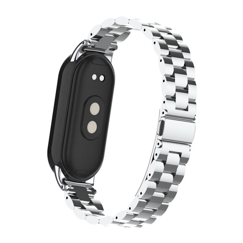 Bracelet acier Xiaomi Smart Band 10 (argent)
