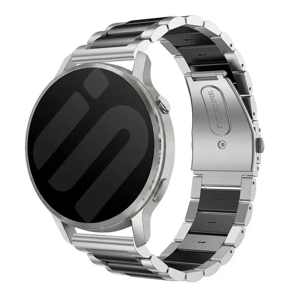 Garmin Forerunner 170 Steel Strap (Silver/Black)