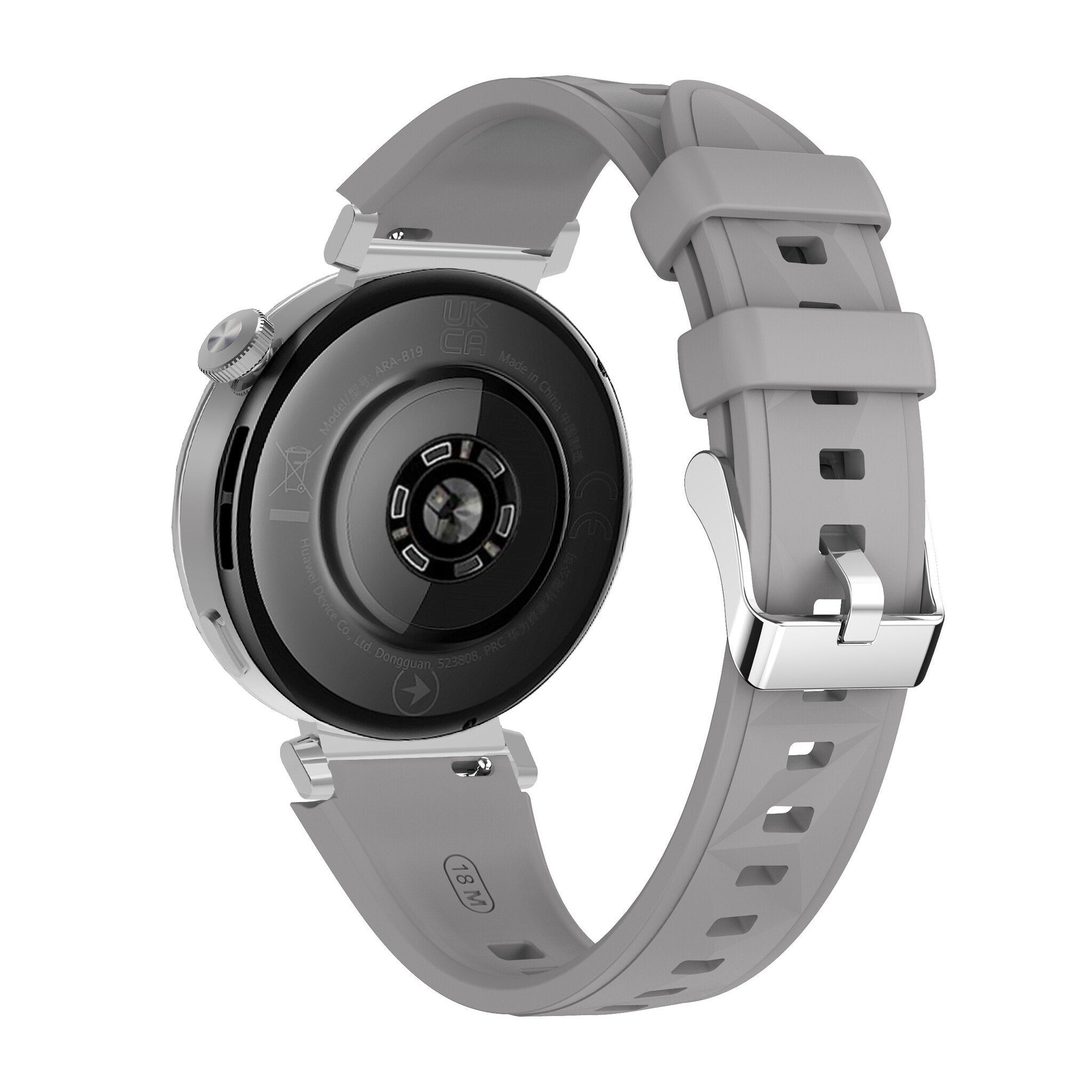 Huawei Watch GT 7 - 41mm Premium Silicone Strap (Grey)