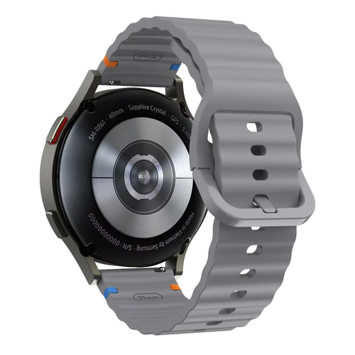 Amazfit Balance 2 Wave Silicone Strap (Dark Grey)