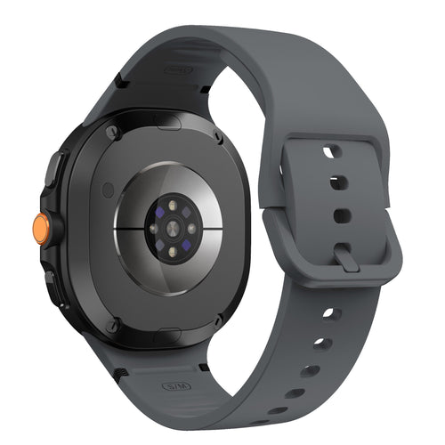 Samsung Galaxy Watch 9 - 40mm Silicone Strap (Dark Grey)