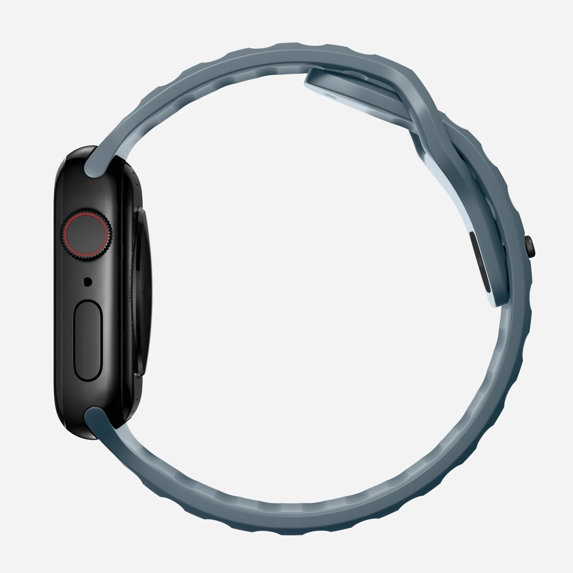 Nomad Bracelet silicone sport Apple Watch (bleu marine)