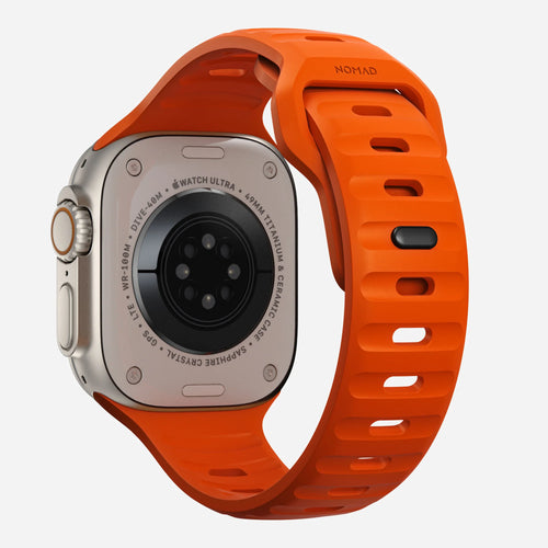 Nomad Bracelet silicone sport Apple Watch (ultra orange)