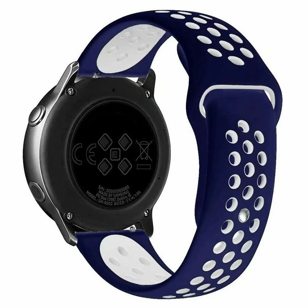 Suunto 9 Peak Pro Sport Strap (Blue/White)