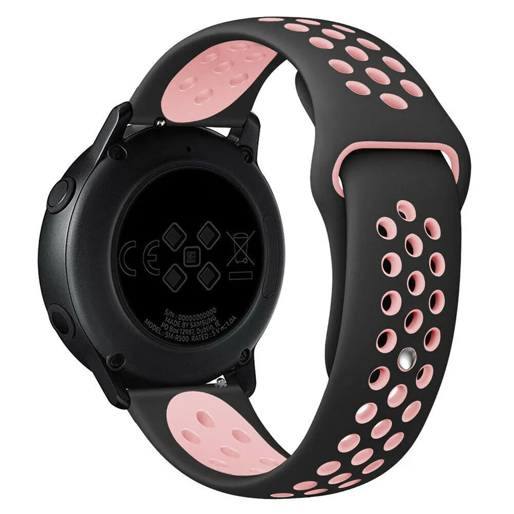 Bracelet sport Oppo Watch X3 (noir/rose)