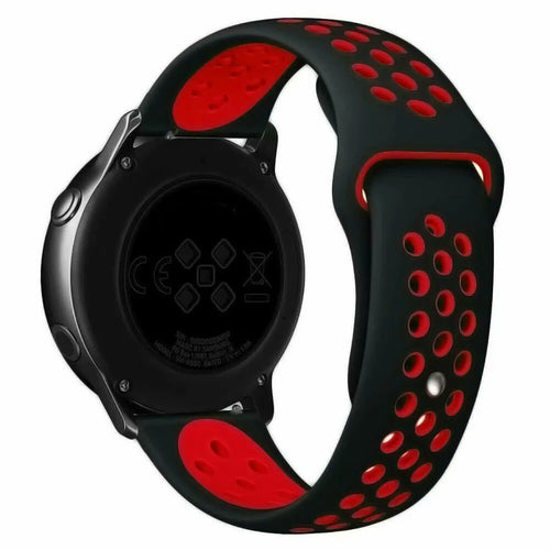 Motorola Moto Watch - 47mm Sport Strap (Black/Red)
