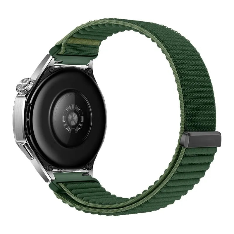 Bracelet nylon Wave Amazfit Bip 5 (vert foncé)