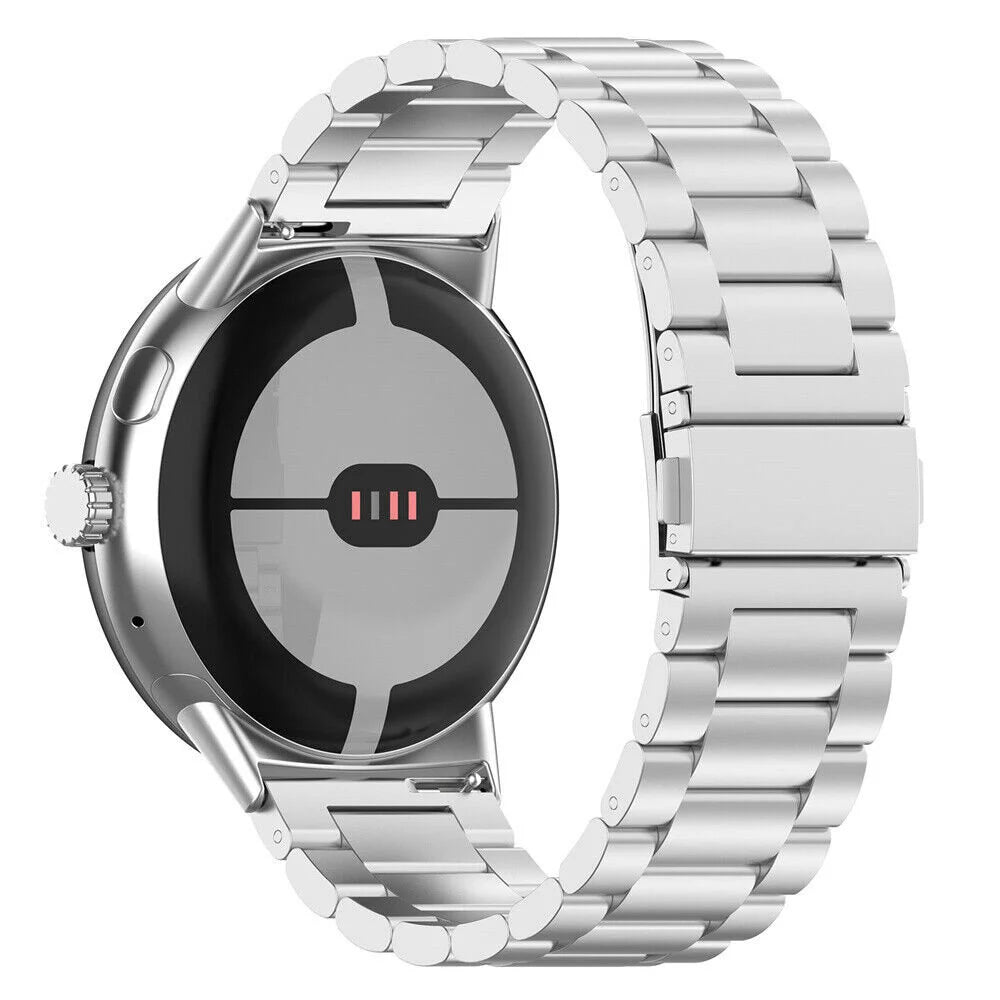 Bracelet acier Google Pixel Watch 4 - 45mm (argent)