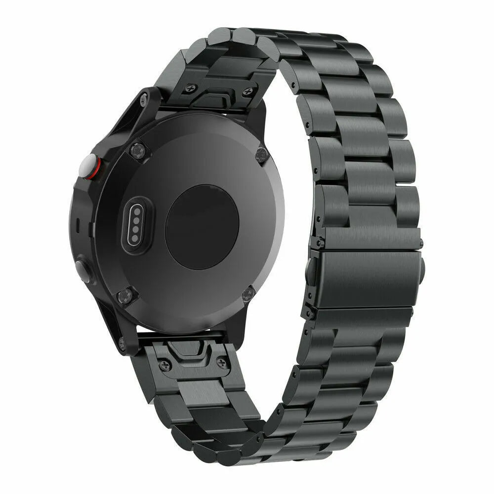 Bracelet acier Garmin Fenix 8 Pro - 47mm (noir)