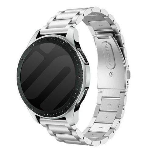 Bracelet acier Garmin Vivoactive 4 (argent)