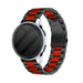 Bracelet acier OnePlus Watch 3 - 46mm (noir/rouge)