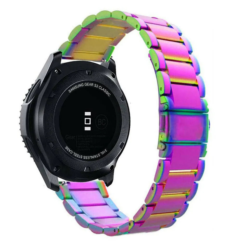 Bracelet acier Amazfit GTR Mini (arc-en-ciel)