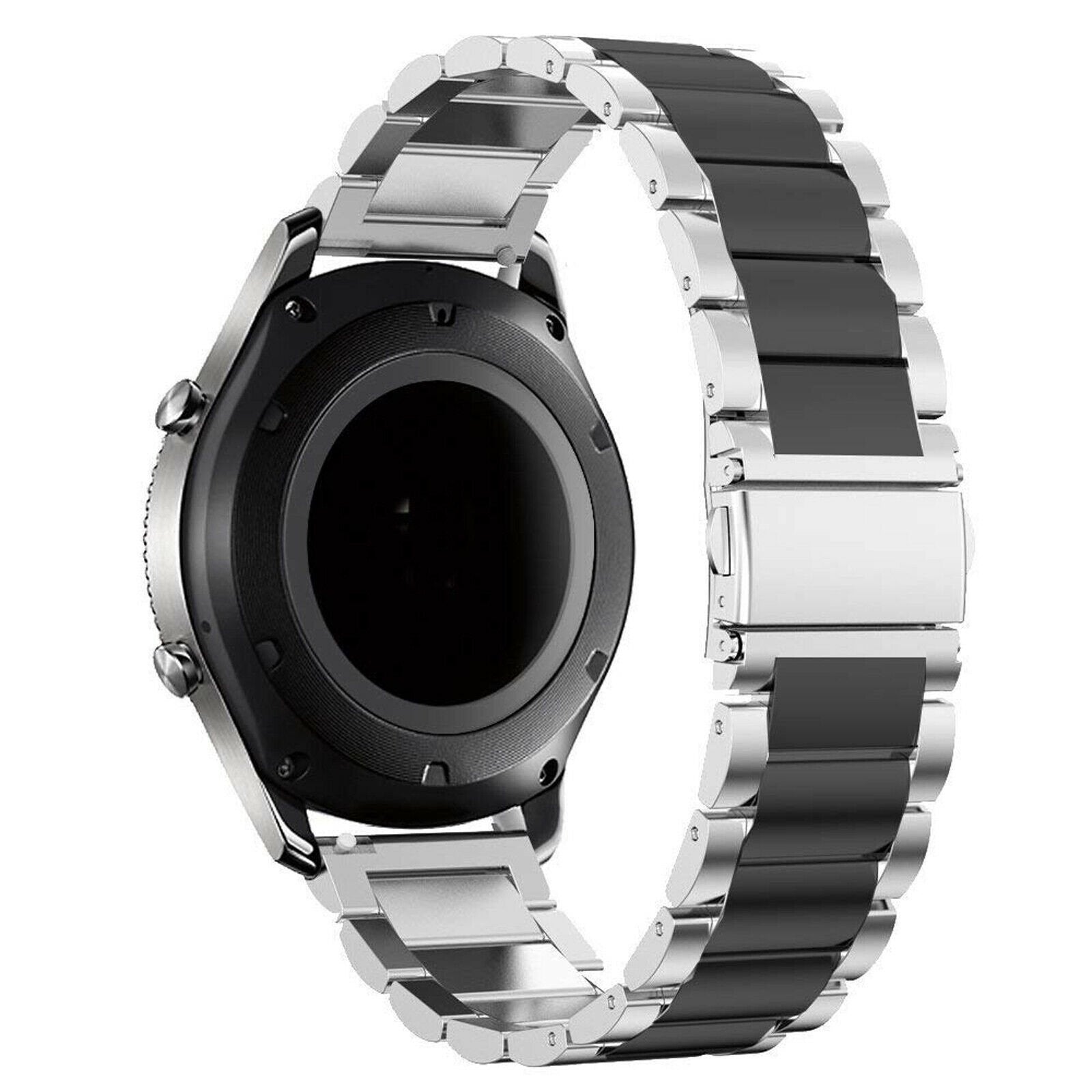 Bracelet acier Oppo Watch X2 Mini (argent/noir)