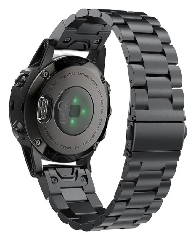 Garmin D2 Delta S Steel Strap (Black)