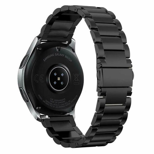 Bracelet acier OnePlus Watch 3 - 46mm (noir)