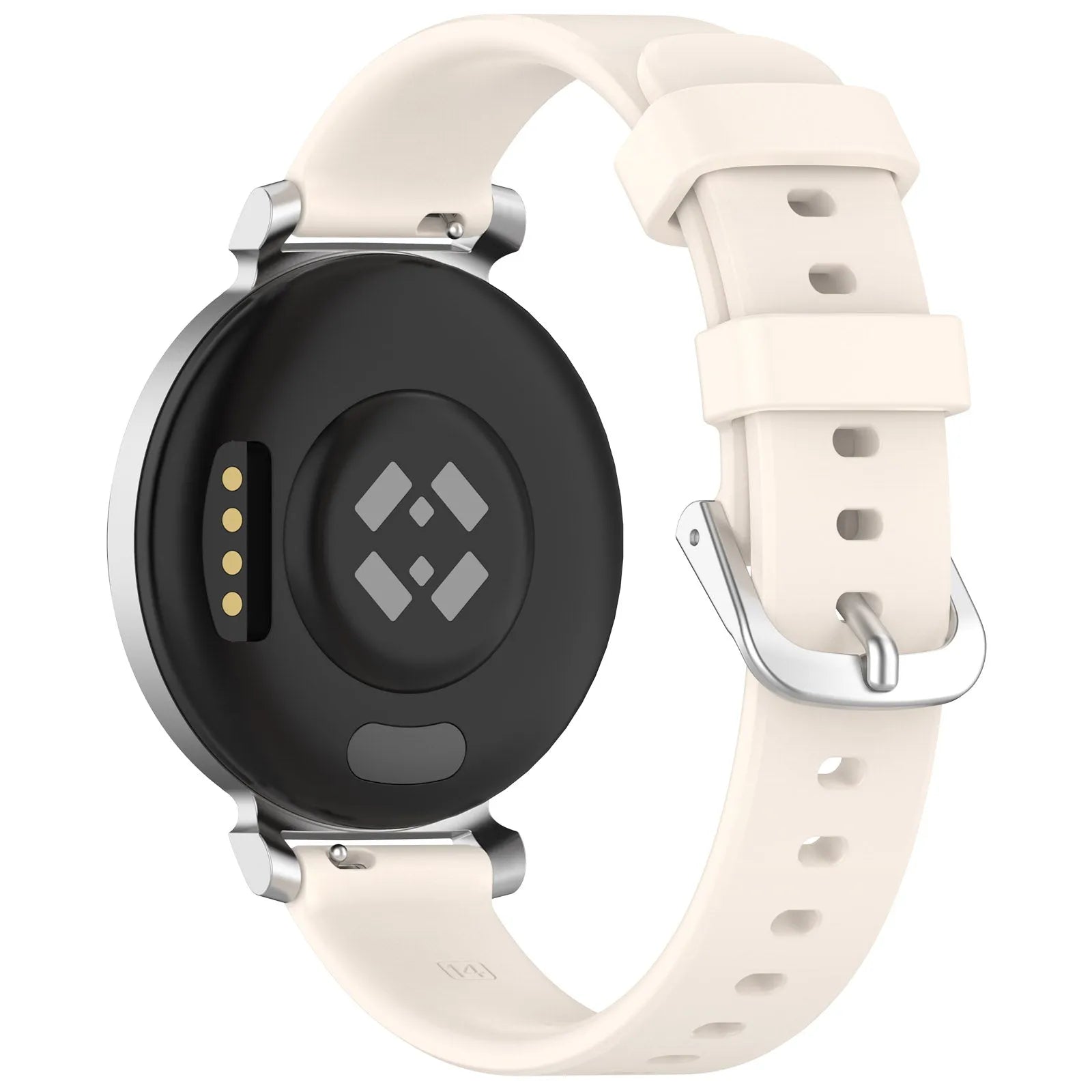 Bracelet silicone classique Pebble Round 2 - 14mm (lumière stellaire)