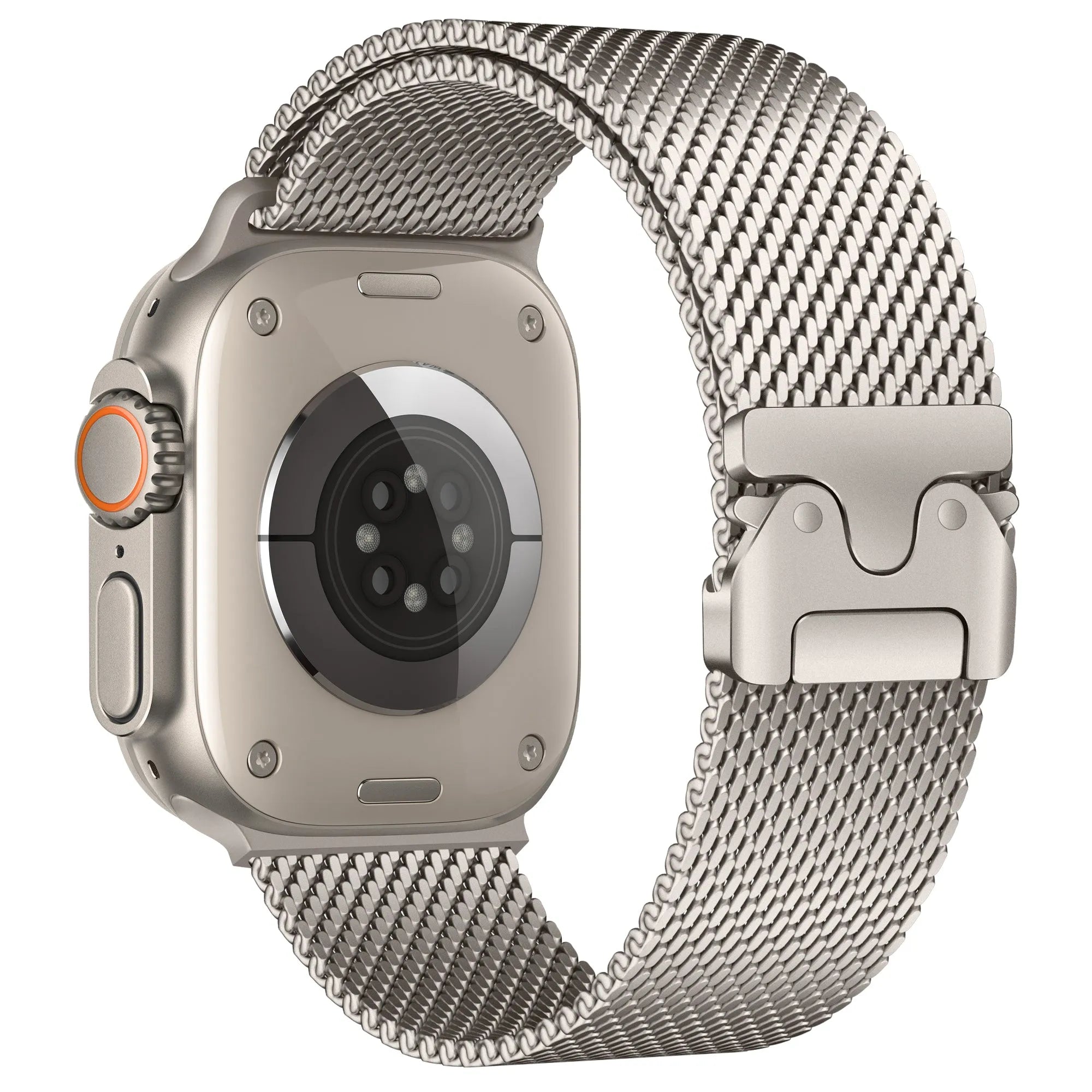 Bracelet Milanais Modern Apple Watch (lumière stellaire)