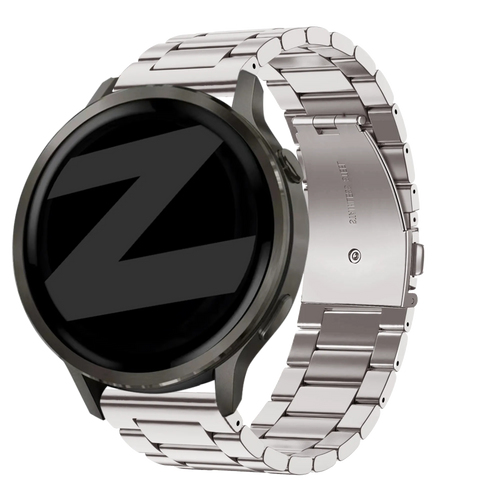 Bandz Bracelet acier 'Classic' Garmin Forerunner 70 (lumière stellaire)