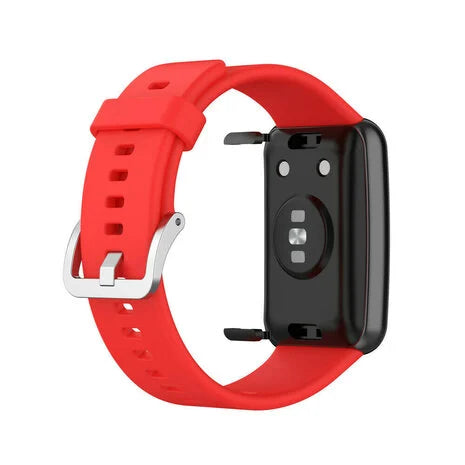 Bracelet silicone Huawei Watch Fit SE (rouge)