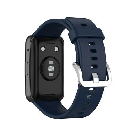 Bracelet silicone Huawei Watch Fit SE (bleu foncé)