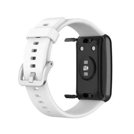 Bracelet silicone Huawei Watch Fit SE (blanc)
