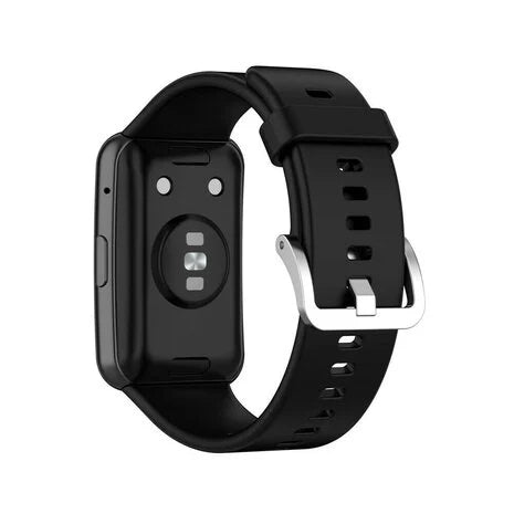 Bracelet silicone Huawei Watch Fit SE (noir)