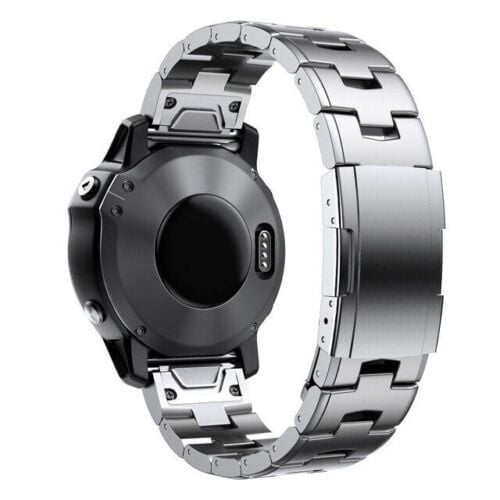 Bracelet titane Garmin Quatix 8 Pro - 47mm (argent)