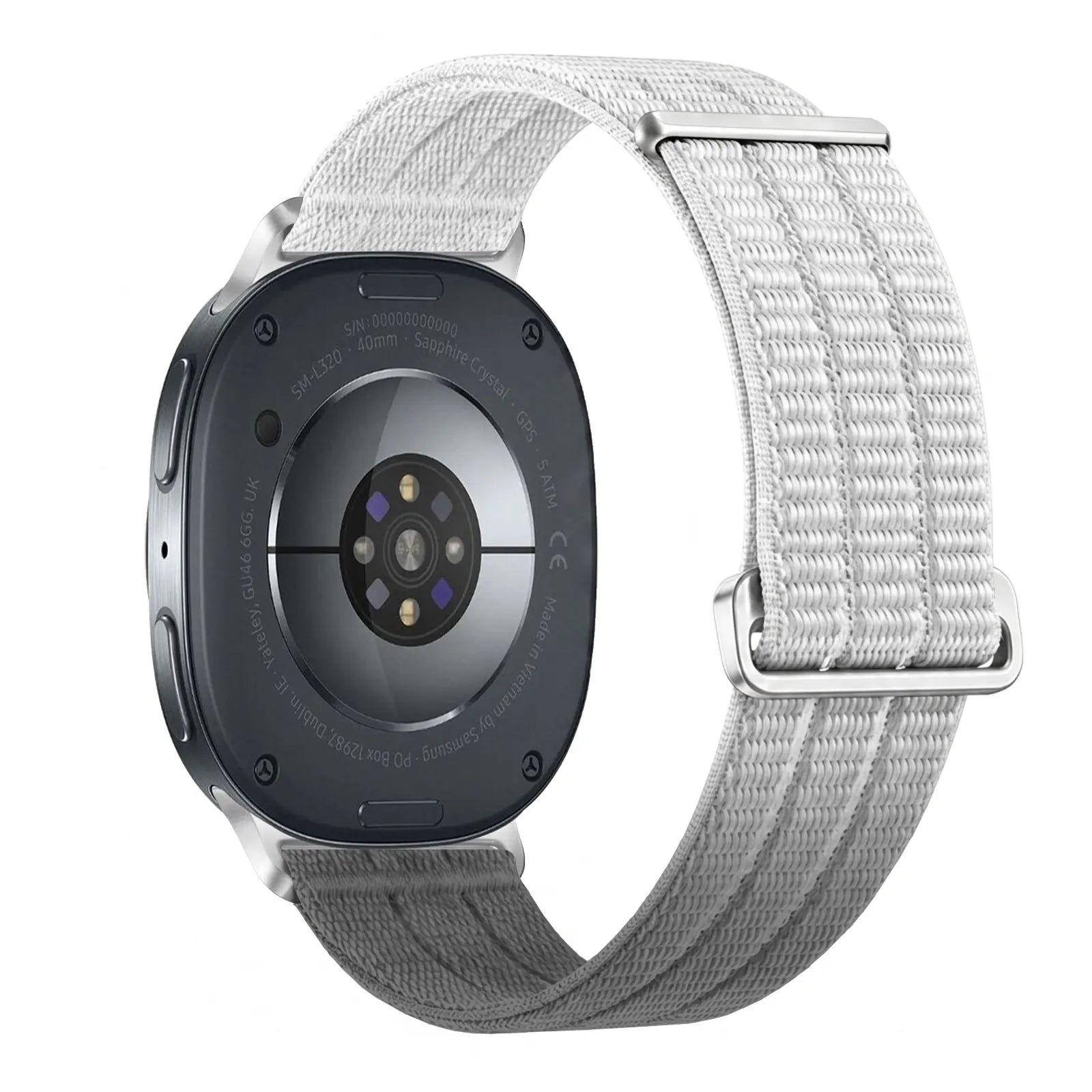 Bracelet nylon air Samsung Galaxy Watch 8 Classic (gris dégradé )