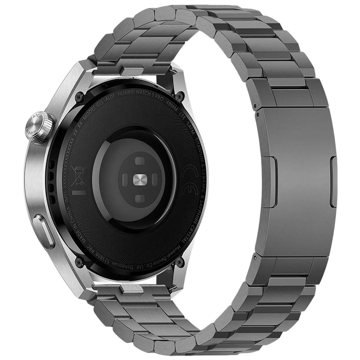 Bracelet titane 'One Push' Oppo Watch X2 (graphite)