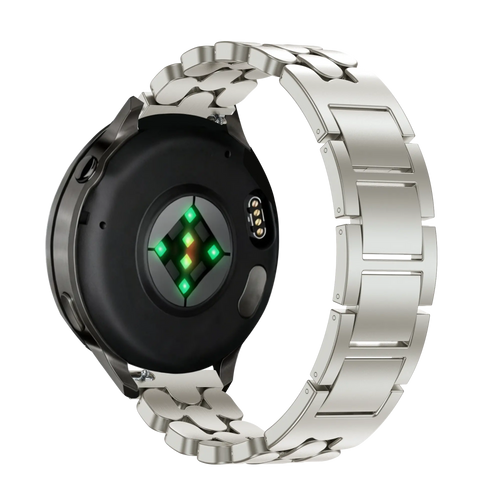 Bandz Garmin Venu 3s Steel Strap 'Oval' (Starlight)