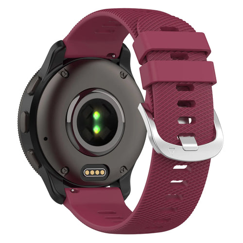 Bracelet silicone Coros Pace Pro (vin rouge)