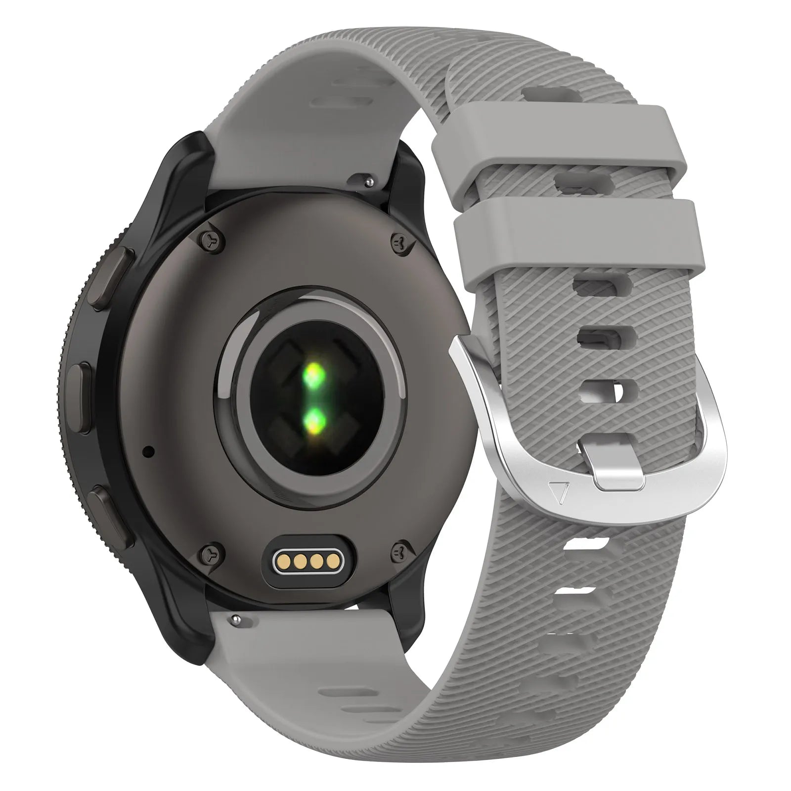 Bracelet silicone Garmin Vivomove Trend (gris clair)