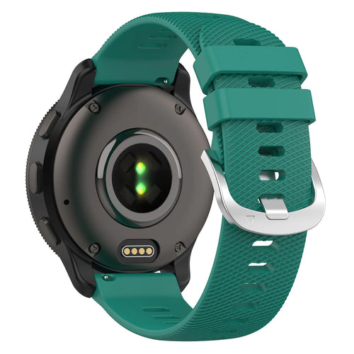 Garmin Vivomove Luxe Silicone Strap (Viridian)