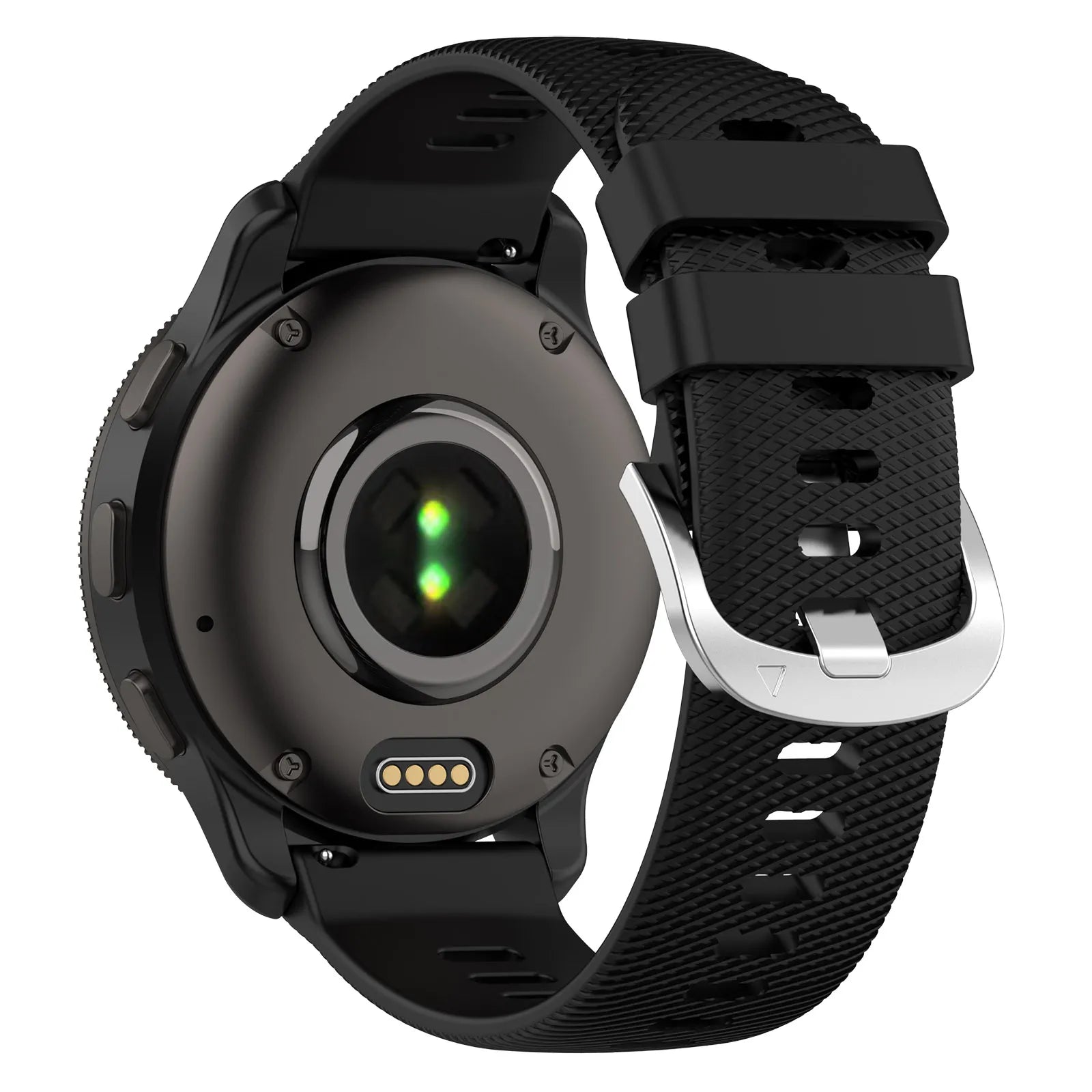 Garmin Vivomove Trend Silicone Strap (Black)